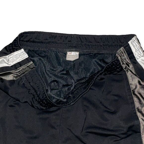 Nike Vintage Dazzle Basketball Shorts Sky Black Gray Silver White Large - Picture 8 of 8